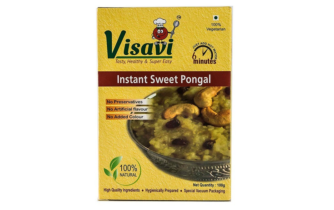 Visavi Instant Sweet Pongal    Box  100 grams